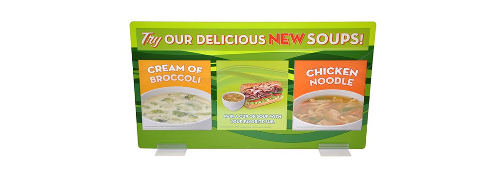 Subway Soup Merchandiser